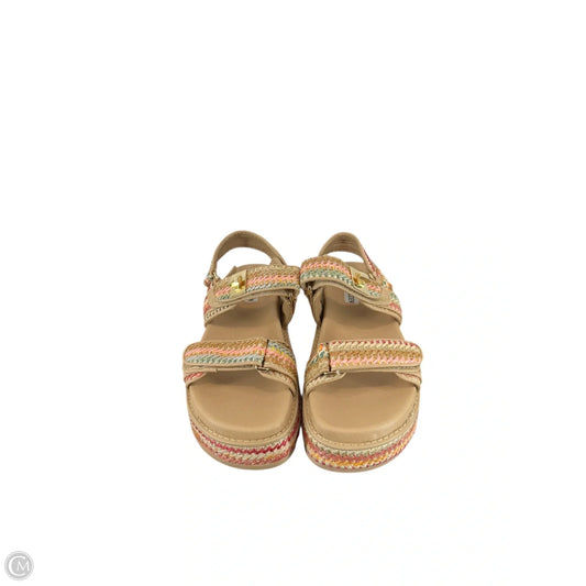 Sandals Flats By Steve Madden In Multi-colored, Size: 8.5