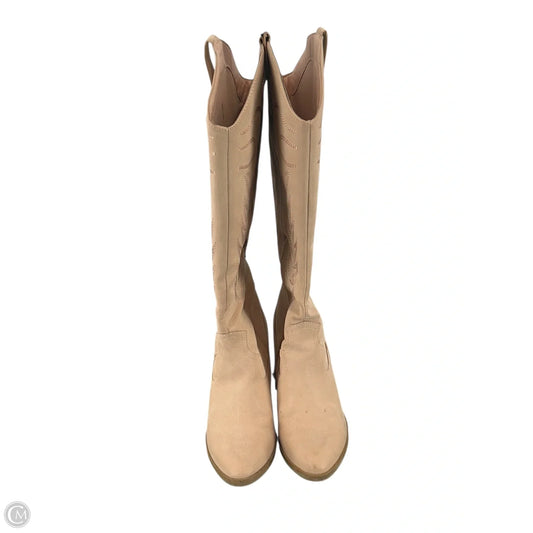 Boots Knee Heels By Altard State In Pink, Size: 7.5