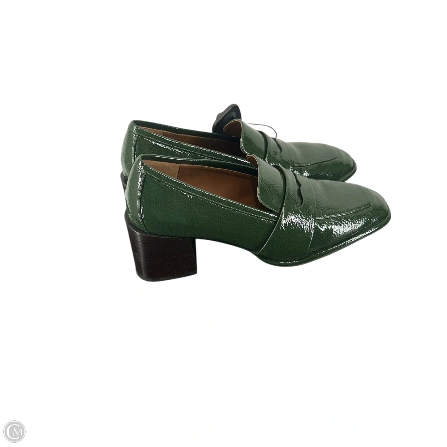 Shoes Heels Block By Aerosoles In Green, Size: 6.5