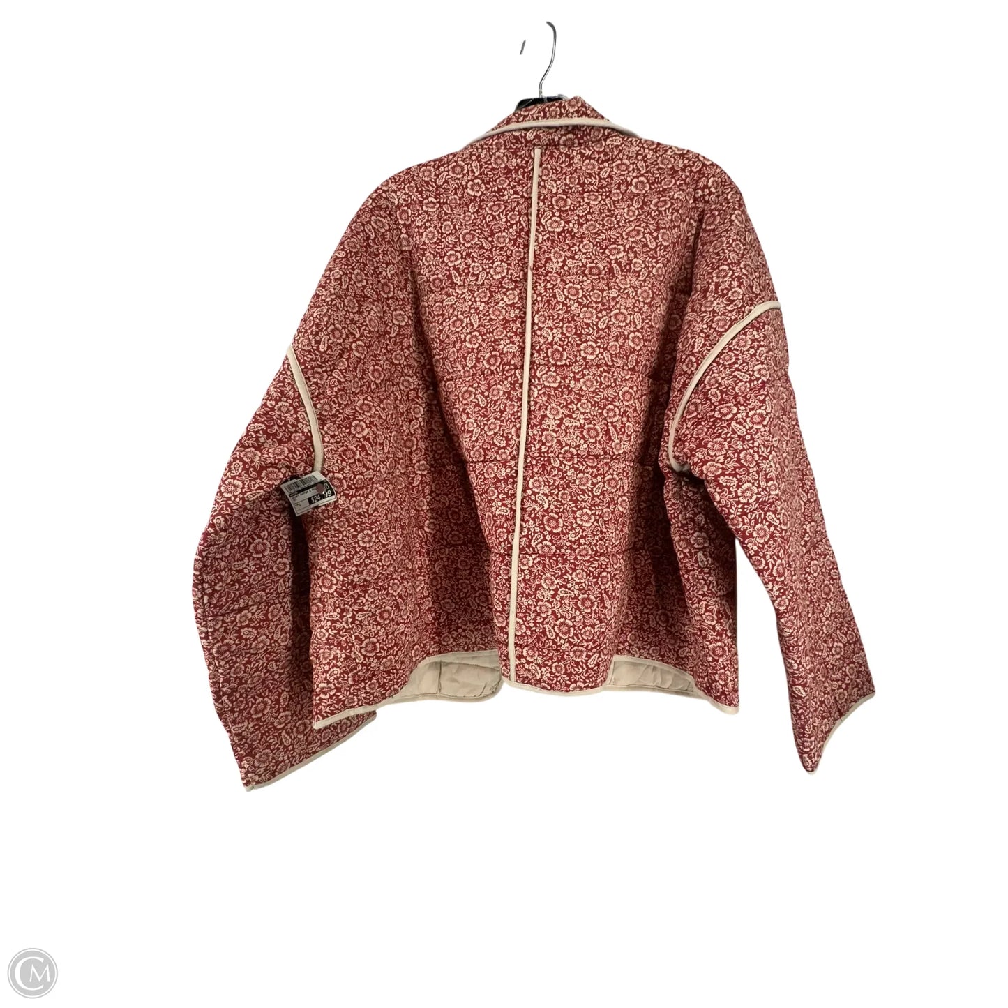 Jacket Puffer & Quilted By Entro In Red, Size: L