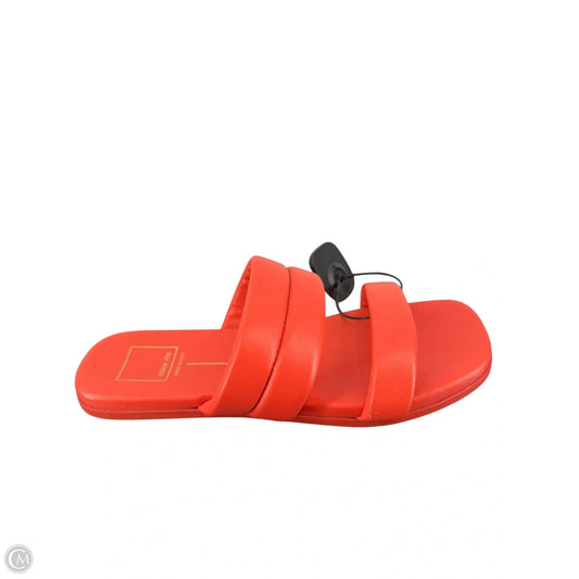 Sandals Flats By Dolce Vita In Red, Size: 8