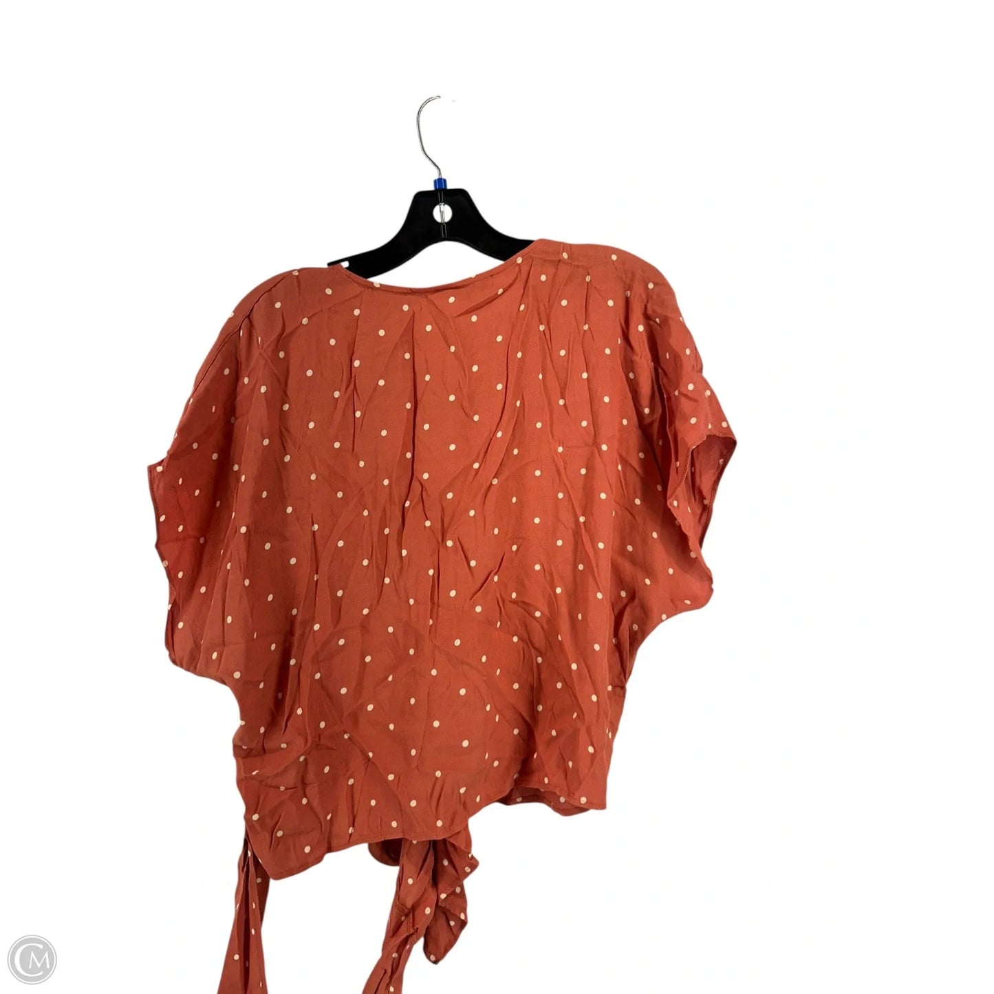 Top Short Sleeve By Madewell In Pink, Size: Xl
