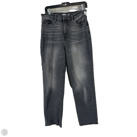 Jeans Straight By Old Navy In Black, Size: 10