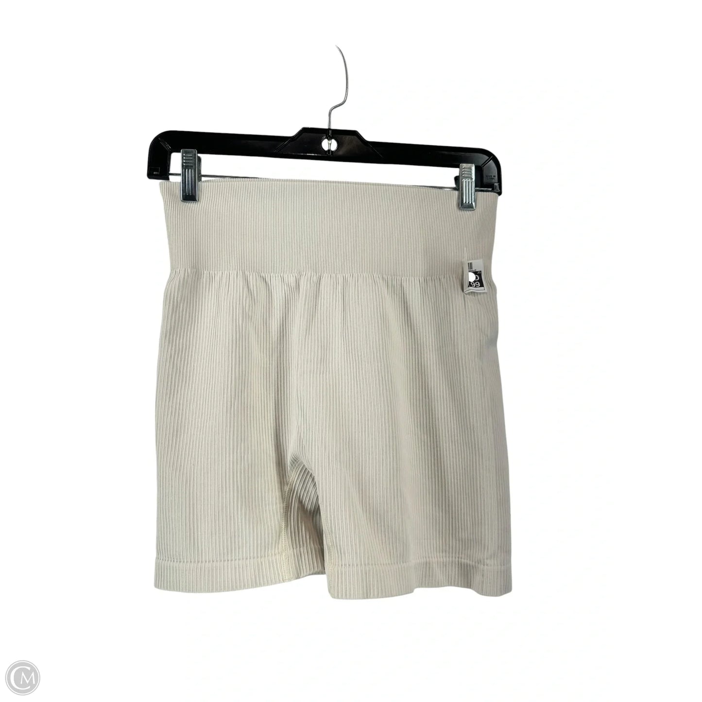 Athletic Shorts 2pc By Clothes Mentor In Cream, Size: L
