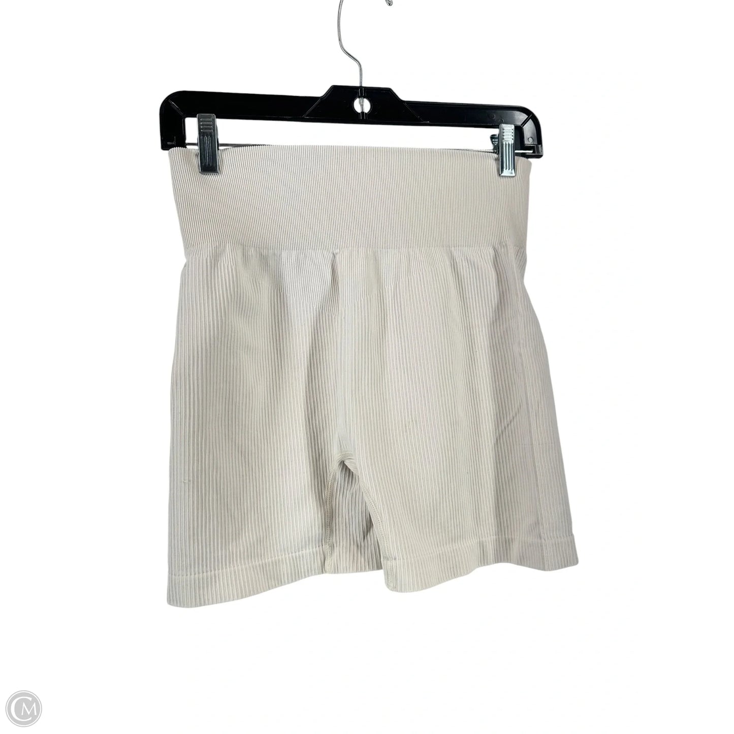 Athletic Shorts 2pc By Clothes Mentor In Cream, Size: L