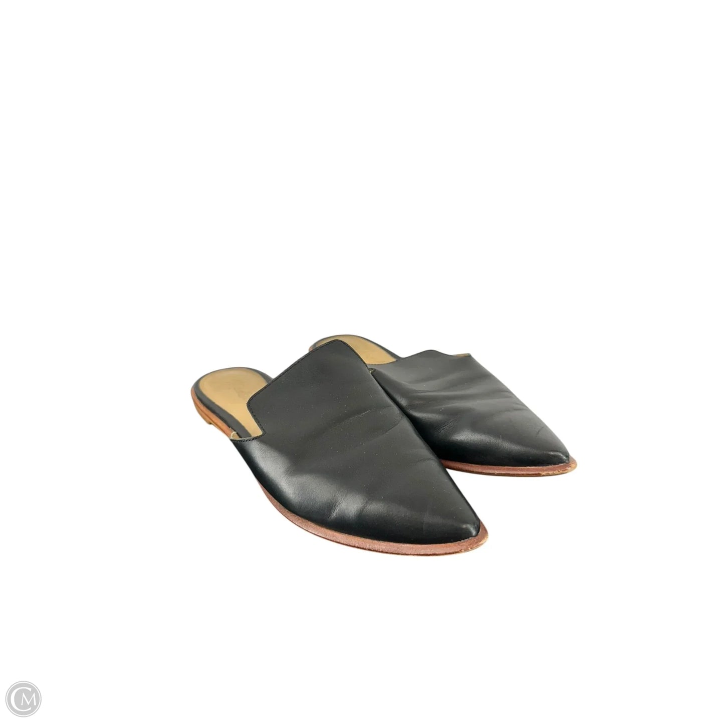 Sandals Flats By Madewell In Black, Size: 9
