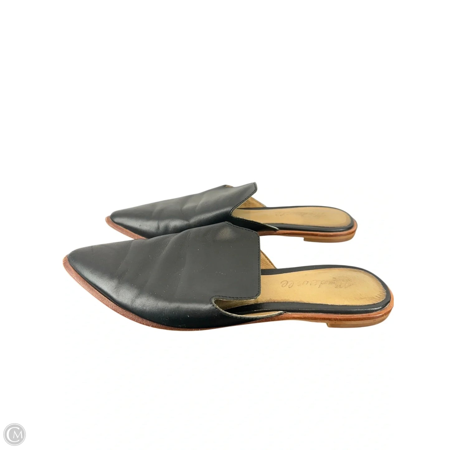 Sandals Flats By Madewell In Black, Size: 9