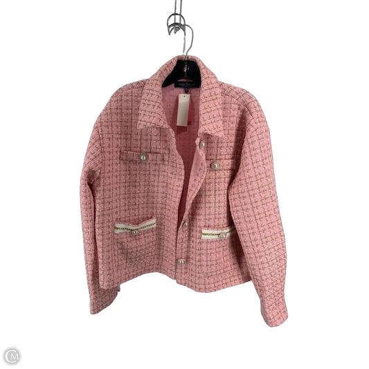 Blazer By Simply Southern In Pink, Size: Xl