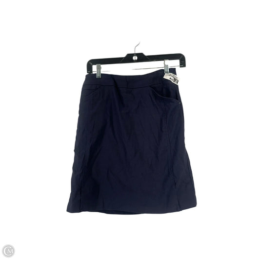 Skirt Mini & Short By Tribal In Black, Size: 2