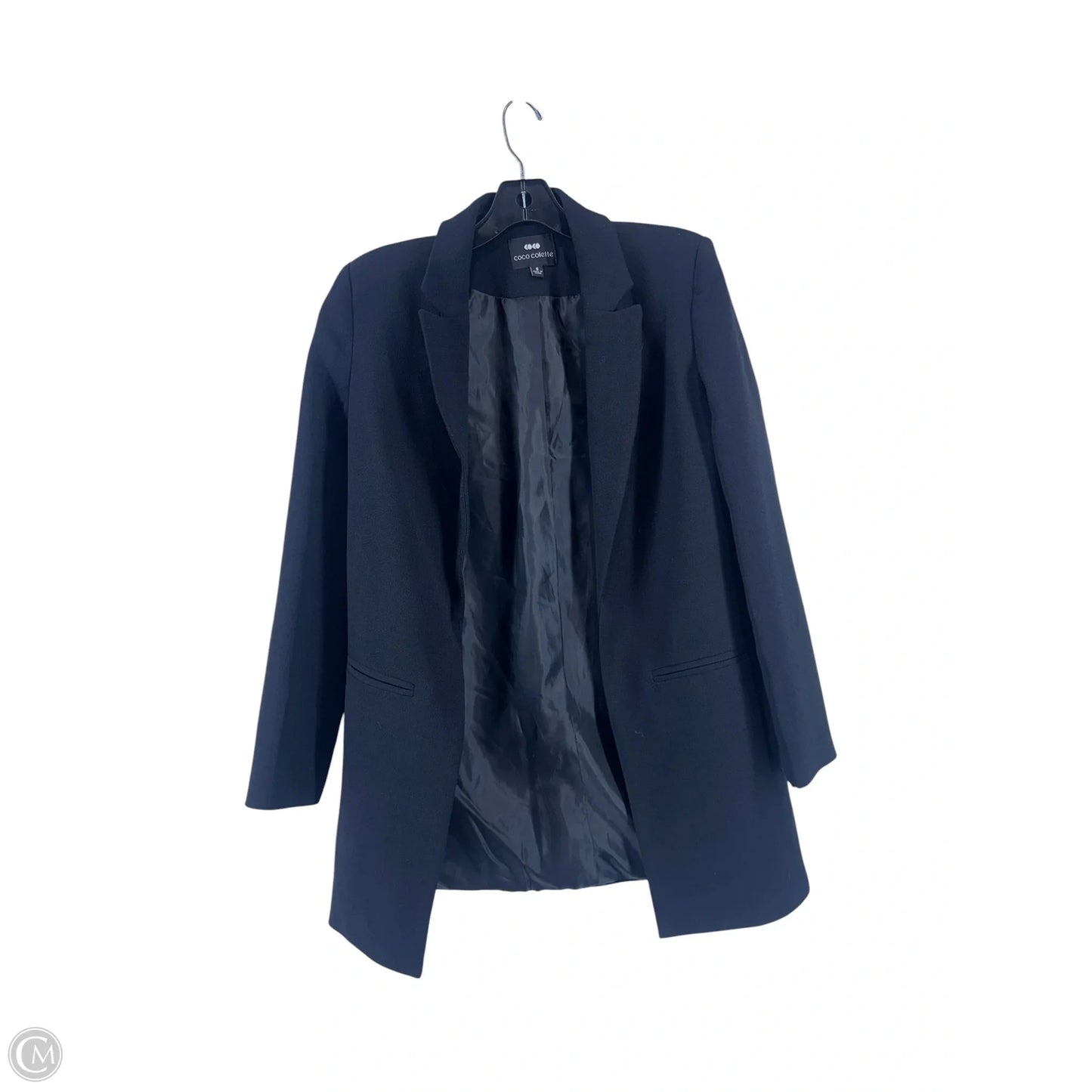 Blazer By Clothes Mentor In Black, Size: S