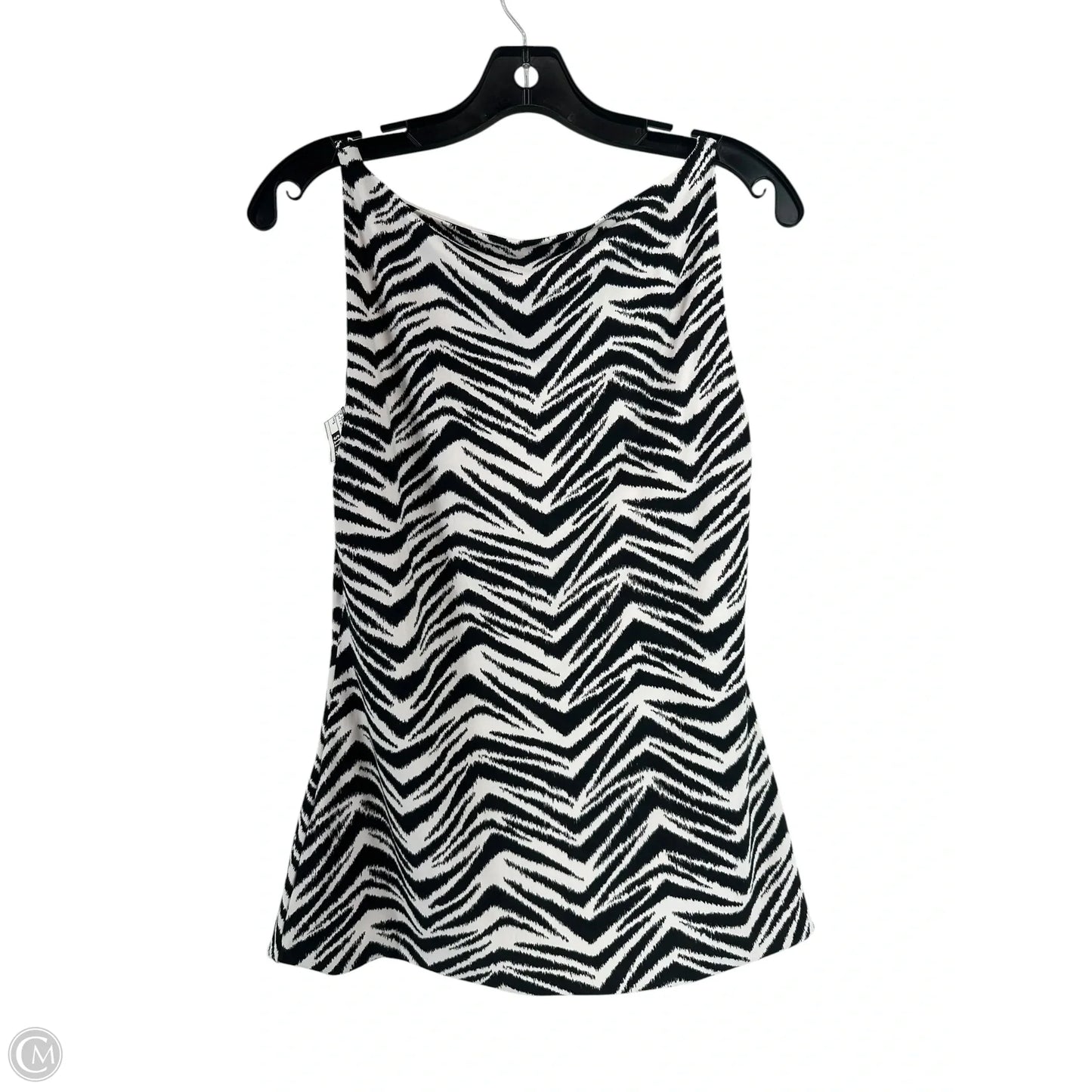Top Sleeveless By White House Black Market In Black & White, Size: S