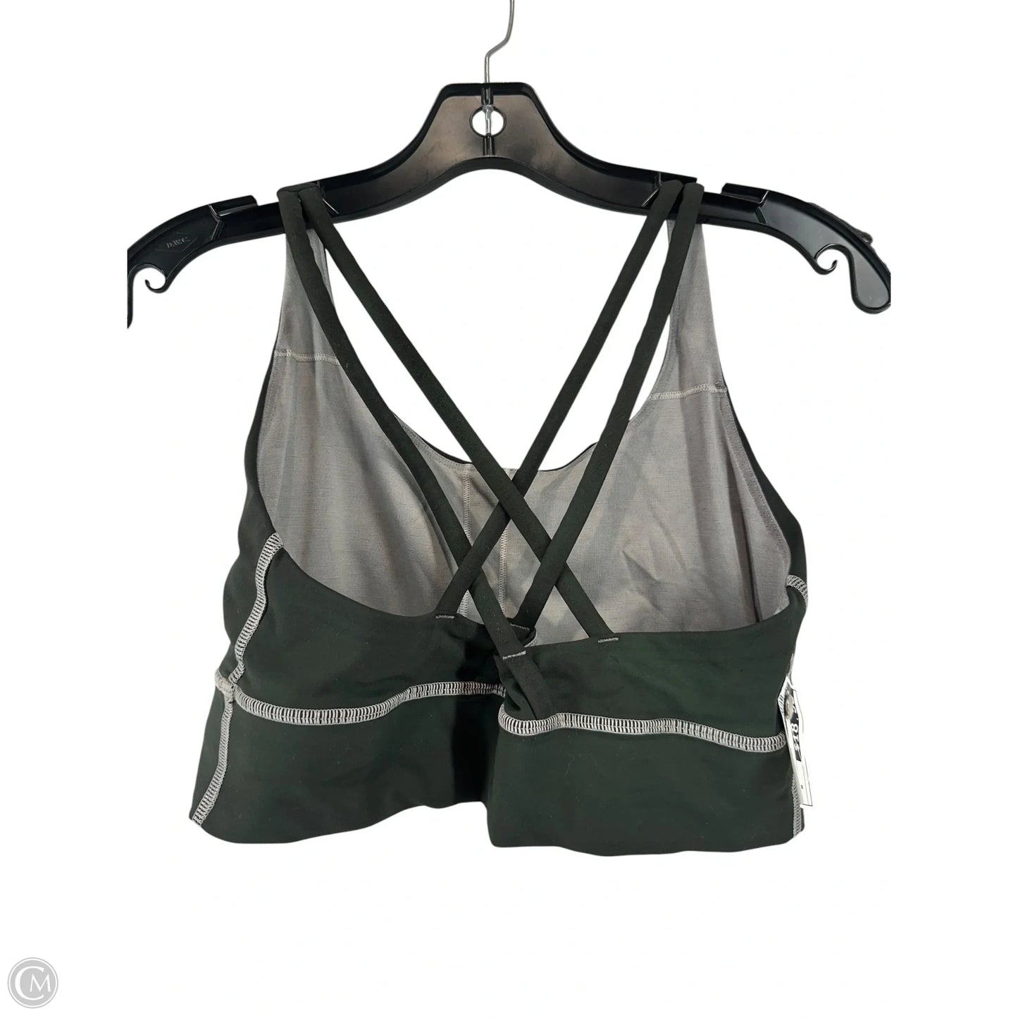 Athletic Bra By Lululemon In Green, Size: 8