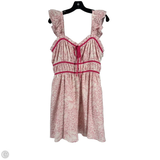 Dress Casual Short By Entro In Pink, Size: L