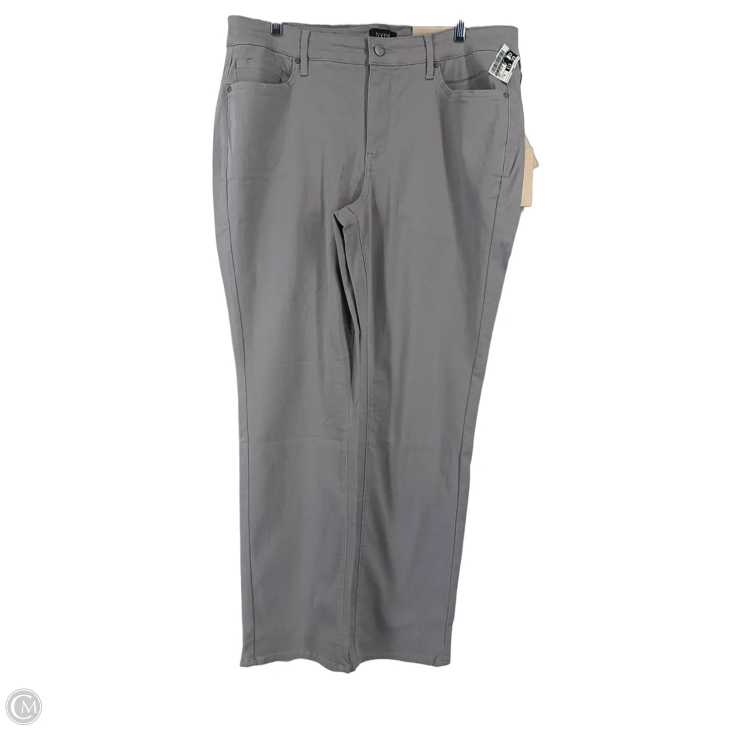 Jeans Wide Leg By Not Your Daughters Jeans In Grey, Size: 16