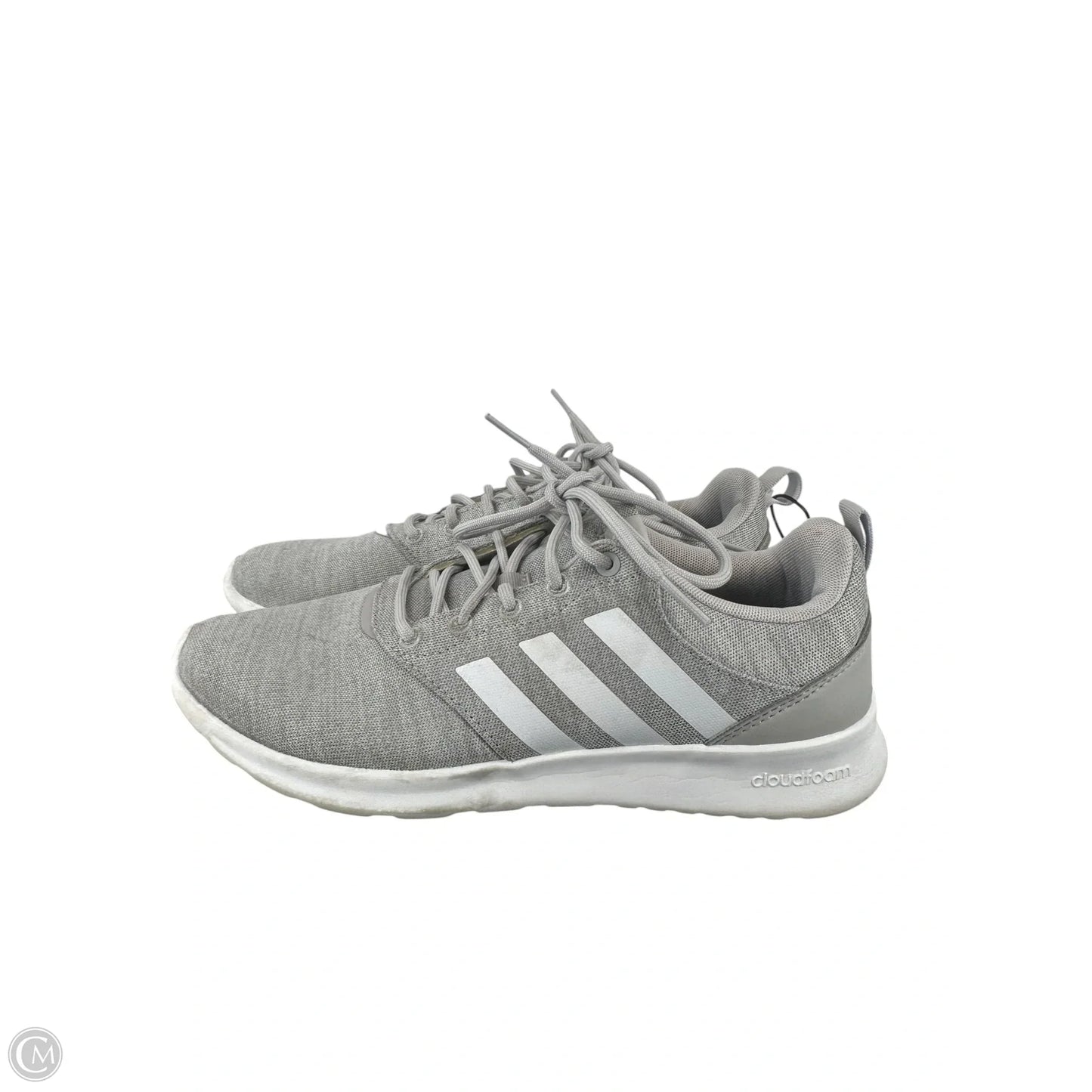 Shoes Sneakers By Adidas In Grey, Size: 8