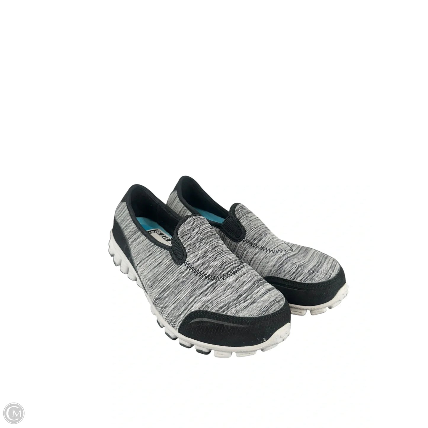 Shoes Flats By Skechers In Grey, Size: 7