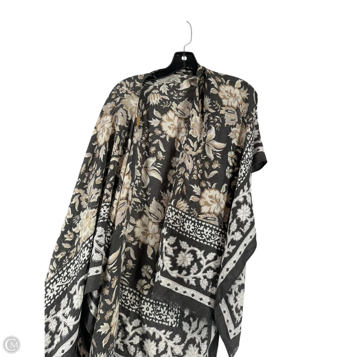 Kimono By Vince Camuto In Grey & Purple, Size: Osfm