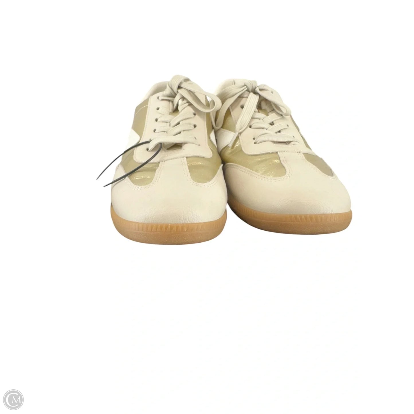 Shoes Sneakers Platform By Dolce Vita In Gold & Tan, Size: 10
