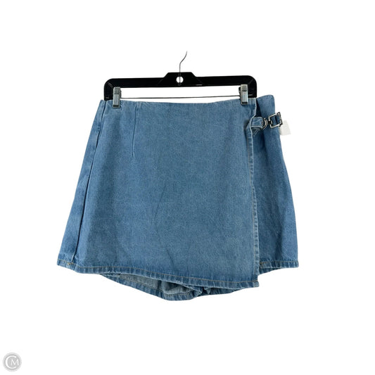 Skort By Cider In Snakeskin Print, Size: Xl