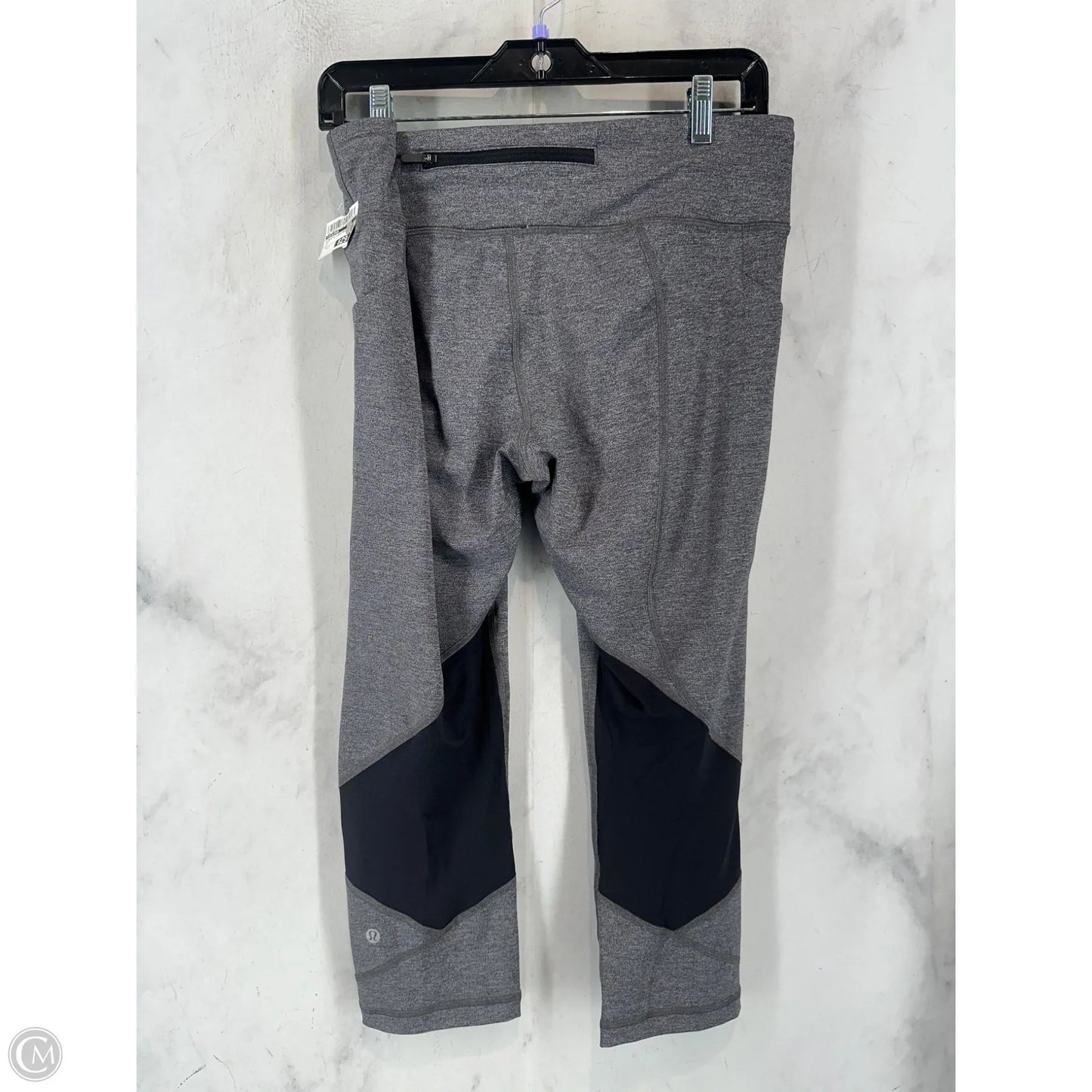 Athletic Leggings By Lululemon In Grey, Size: 12