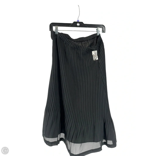 Skirt Midi By Laundry In Black & White, Size: 8