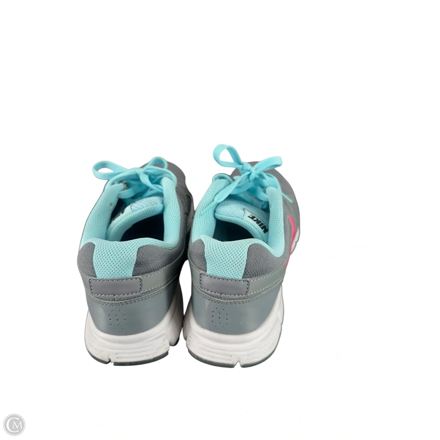 Shoes Athletic By Nike In Grey & Pink, Size: 9