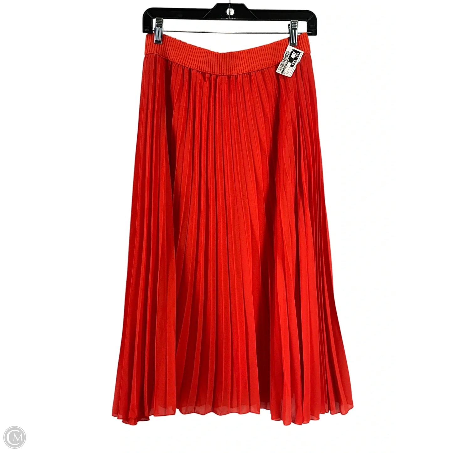 Skirt Midi By Clothes Mentor In Red, Size: L