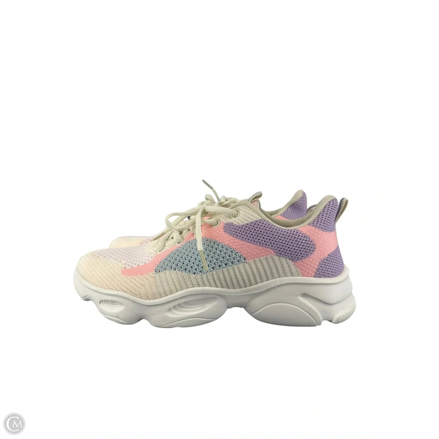 Shoes Sneakers By Sincerely Jules In Tan & White, Size: 9