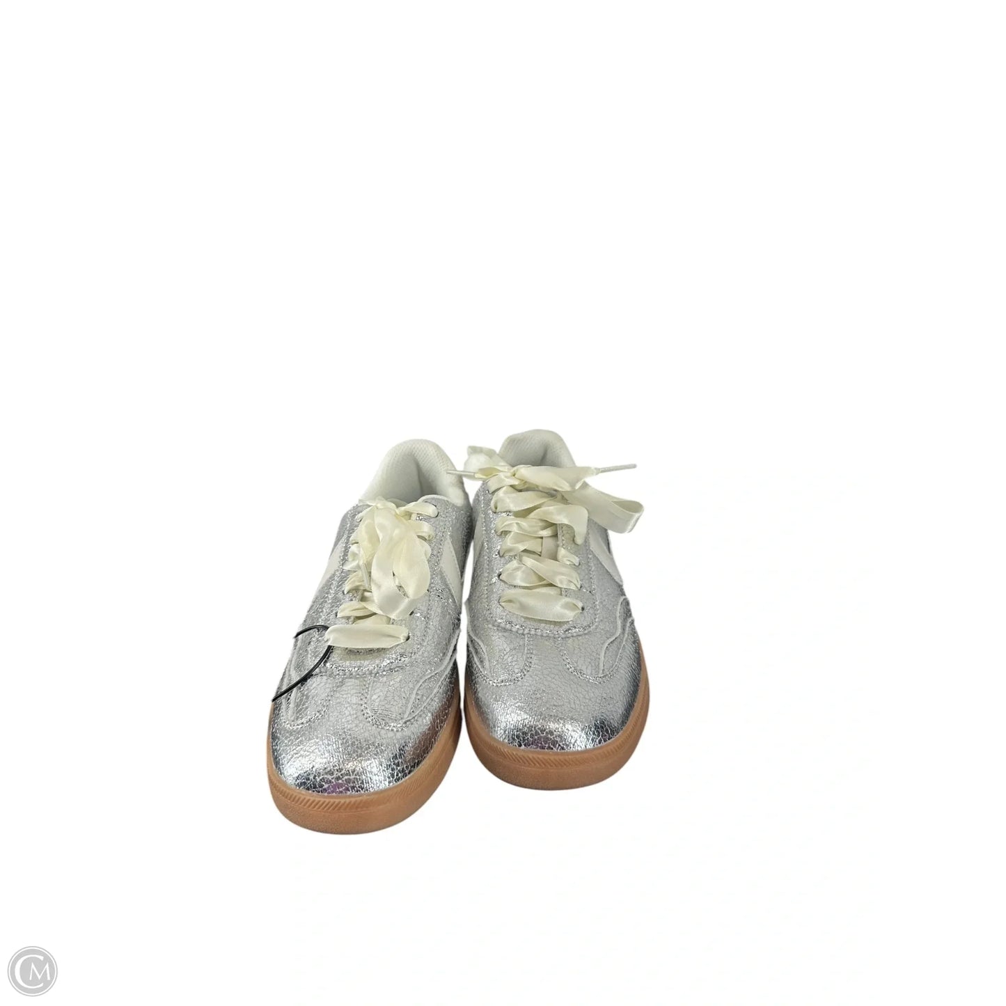 Shoes Athletic By Clothes Mentor In Silver, Size: 6