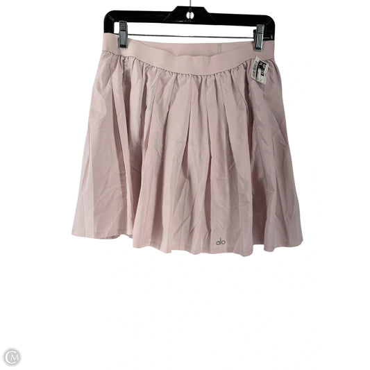 Athletic Skirt By Alo In Pink, Size: L