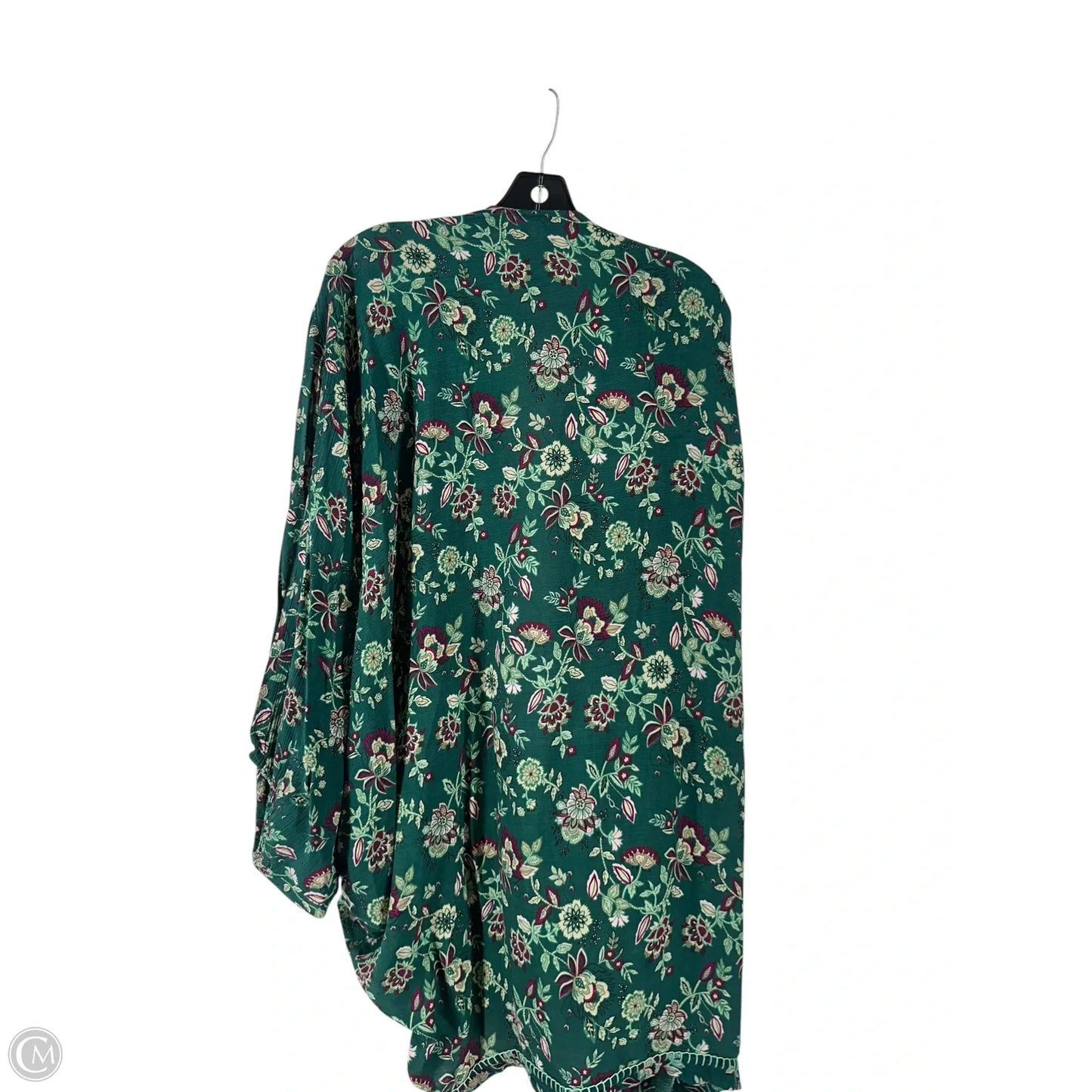 Kimono By J. Jill In Floral Print, Size: Xl