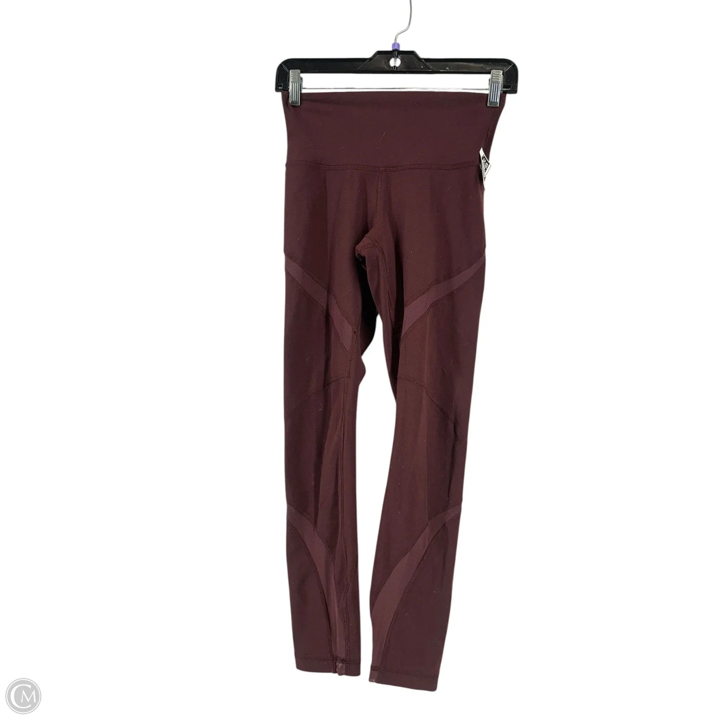Athletic Leggings By Lululemon In Red, Size: 4
