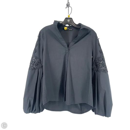 Jacket Shirt By White House Black Market In Black, Size: Xs