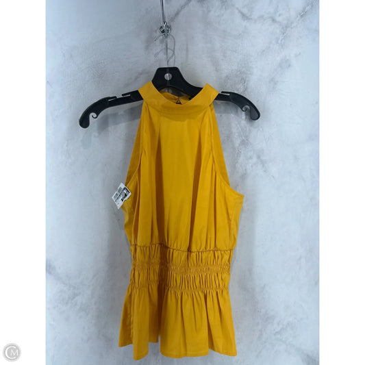 Top Sleeveless By White House Black Market In Yellow, Size: 4