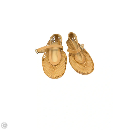 Shoes Flats By Clothes Mentor In Tan, Size: 11