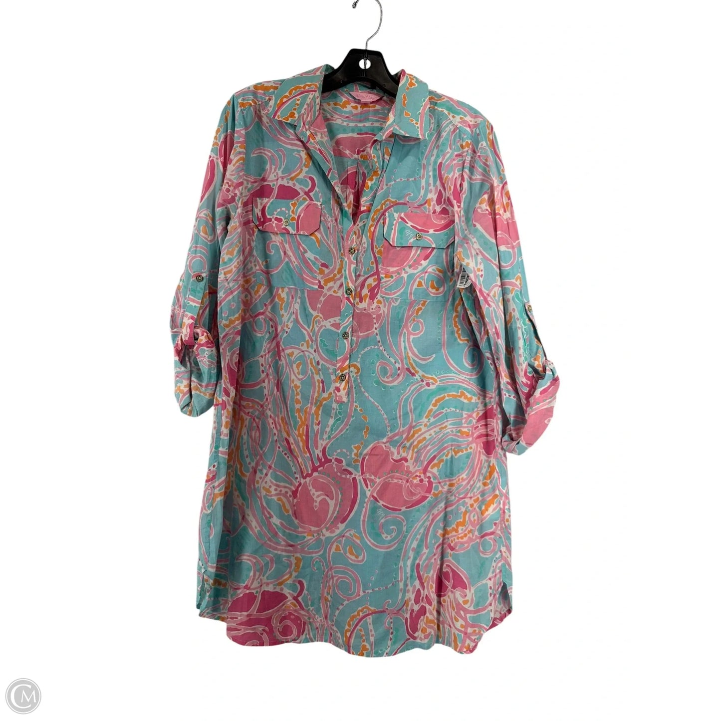 Dress Designer By Lilly Pulitzer In Floral Print, Size: M