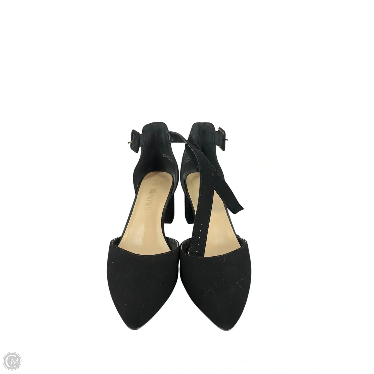 Shoes Heels Block By Dream Pairs In Black, Size: 7.5