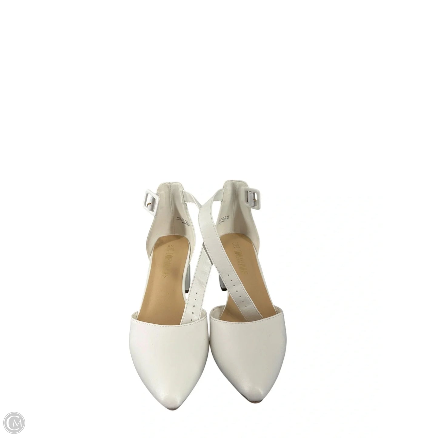 Shoes Heels Block By Dream Pairs In White, Size: 7.5