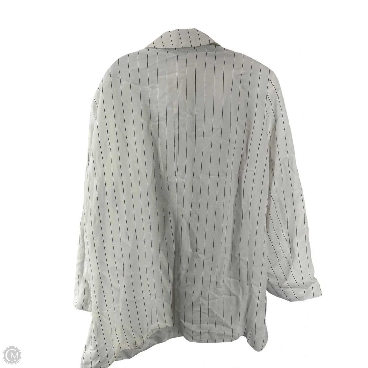 Blazer By New York And Co In Striped Pattern, Size: 18