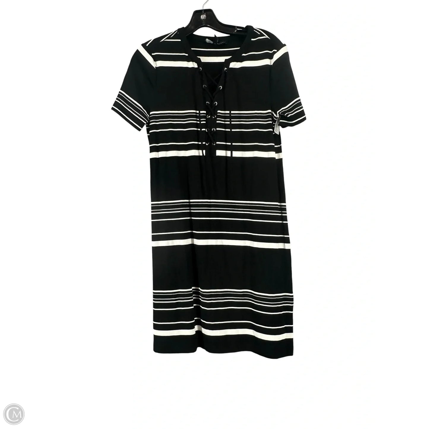 Dress Casual Short By White House Black Market In Black & White, Size: M
