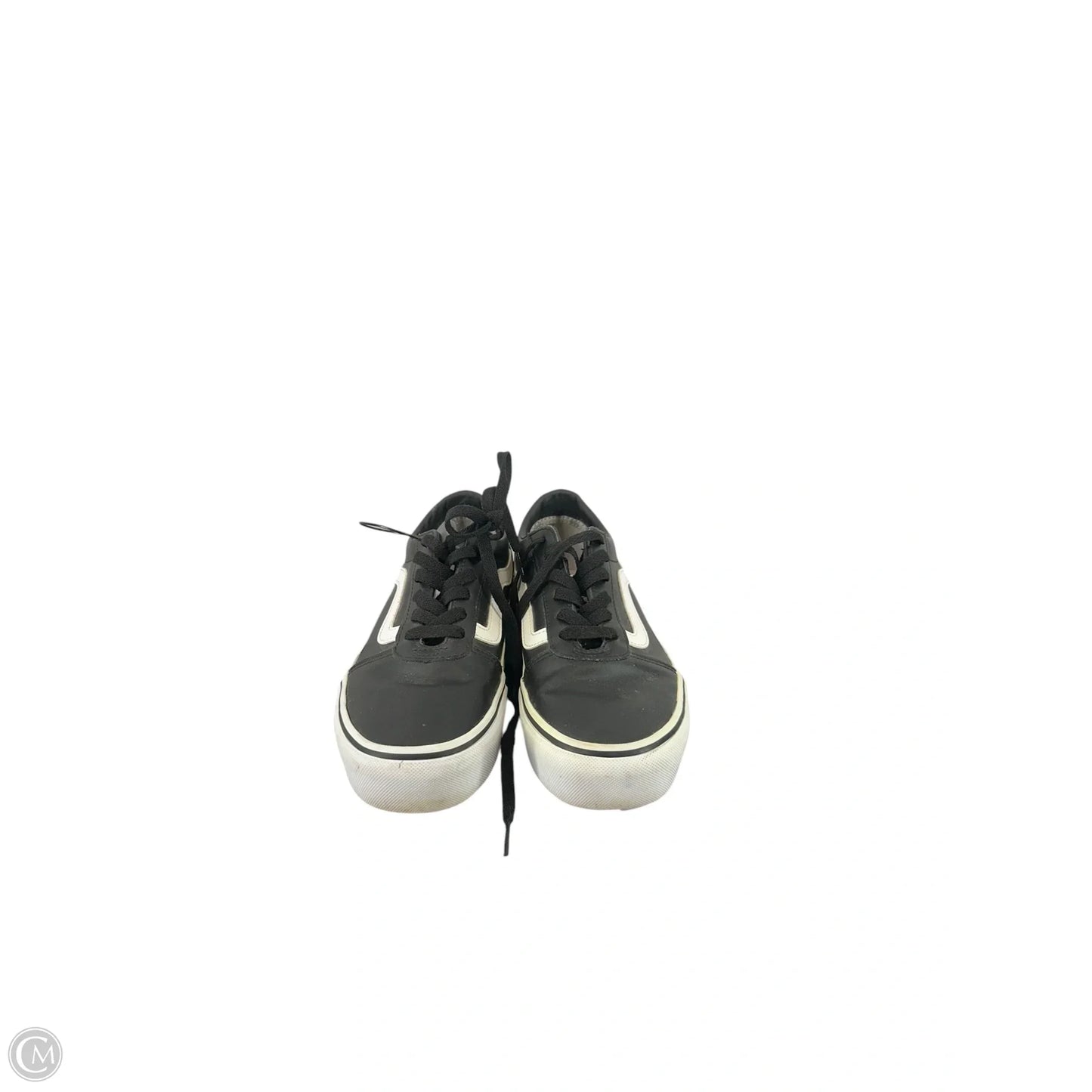 Shoes Athletic By Vans In Black, Size: 7.5