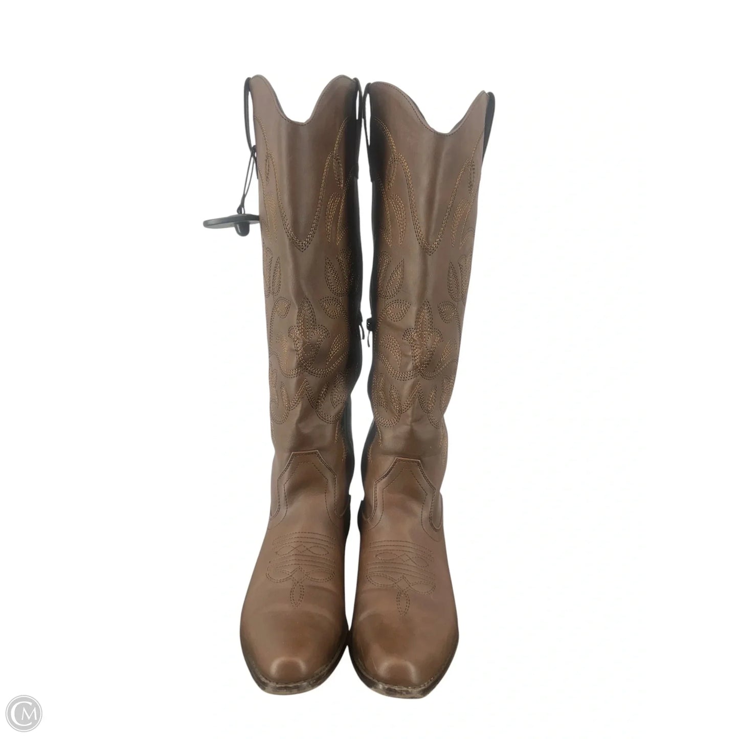 Boots Western By Clothes Mentor In Brown, Size: 8