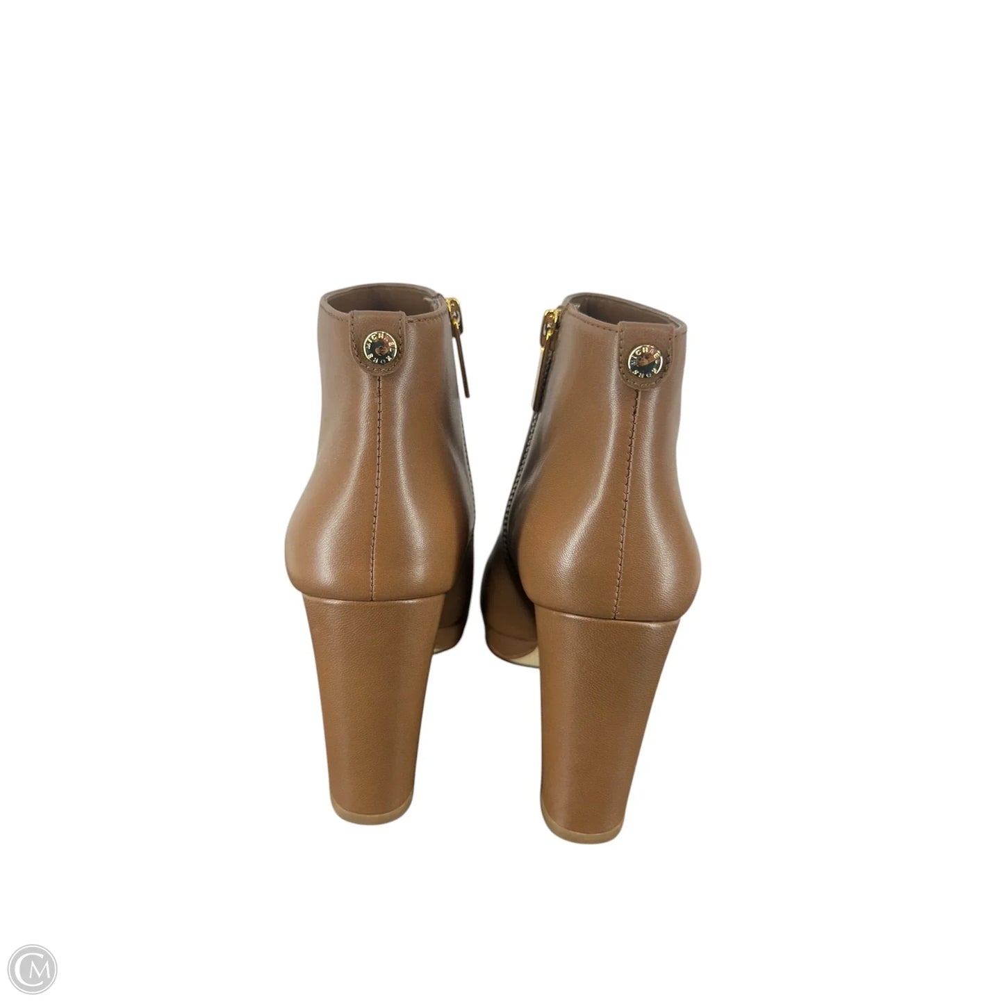 Boots Ankle Heels By Michael By Michael Kors In Brown, Size: 5.5