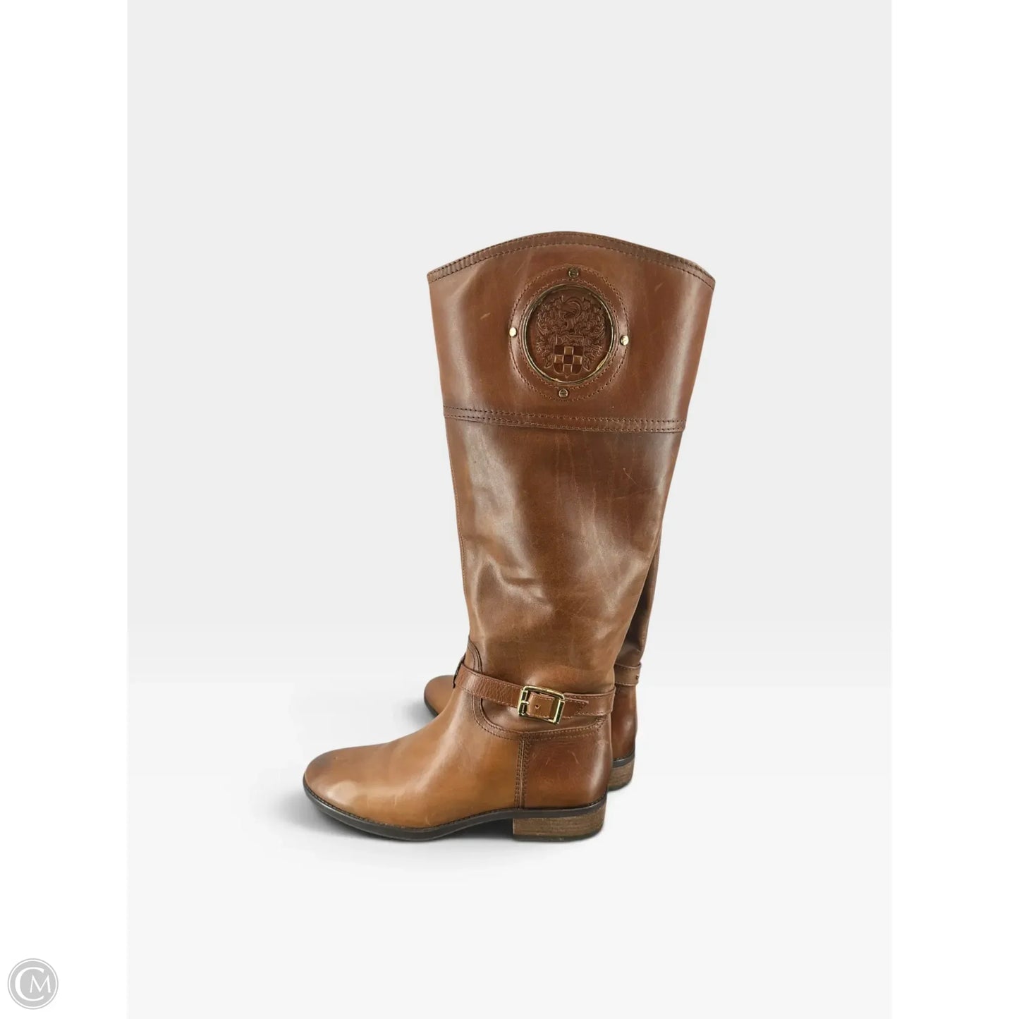 Boots Knee Flats By Vince Camuto In Brown, Size: 10
