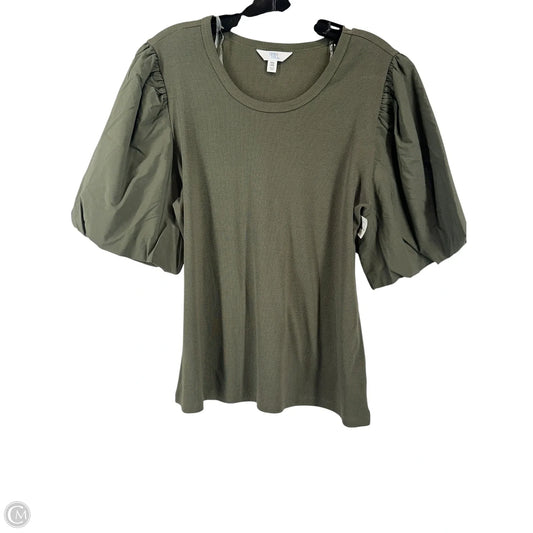 Top Short Sleeve By Time And Tru In Green, Size: Xxl
