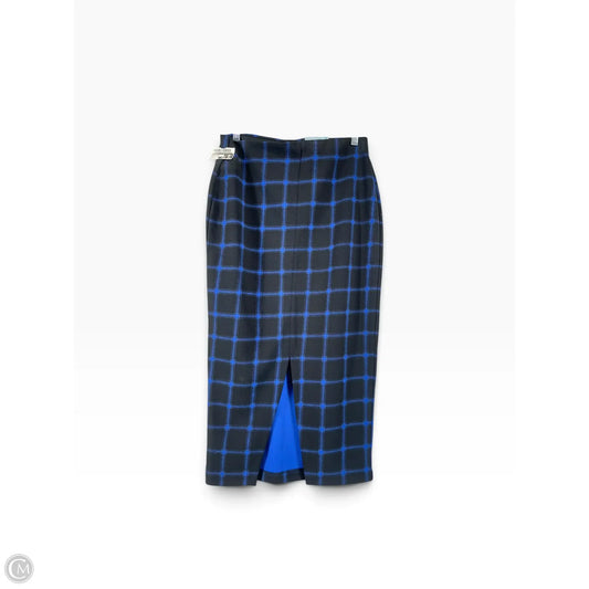 Skirt Midi By Old Navy In Black & Blue, Size: S