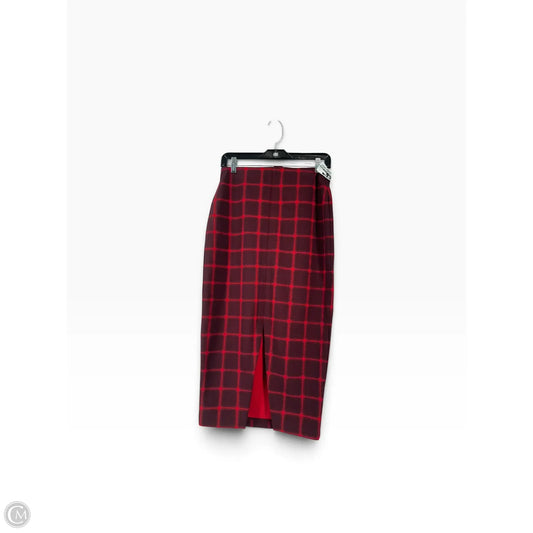 Skirt Midi By Old Navy In Maroon, Size: S