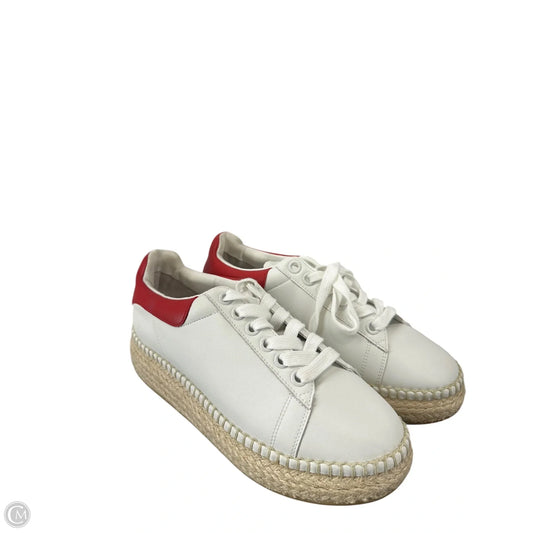 Shoes Sneakers Platform By Steve Madden In White, Size: 9.5