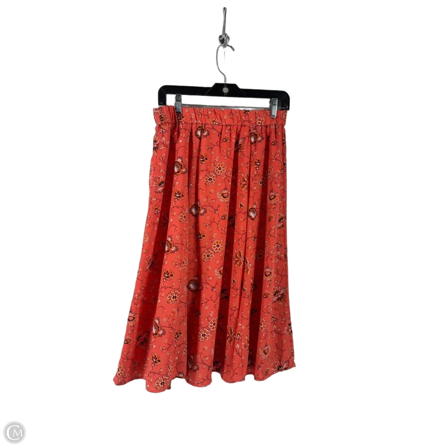 Skirt Midi By Gap In Coral, Size: 4