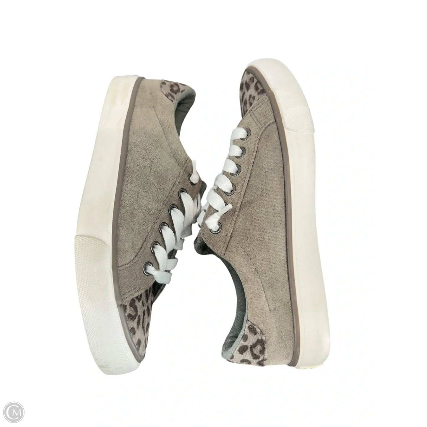 Shoes Sneakers By Very J In Grey, Size: 7.5